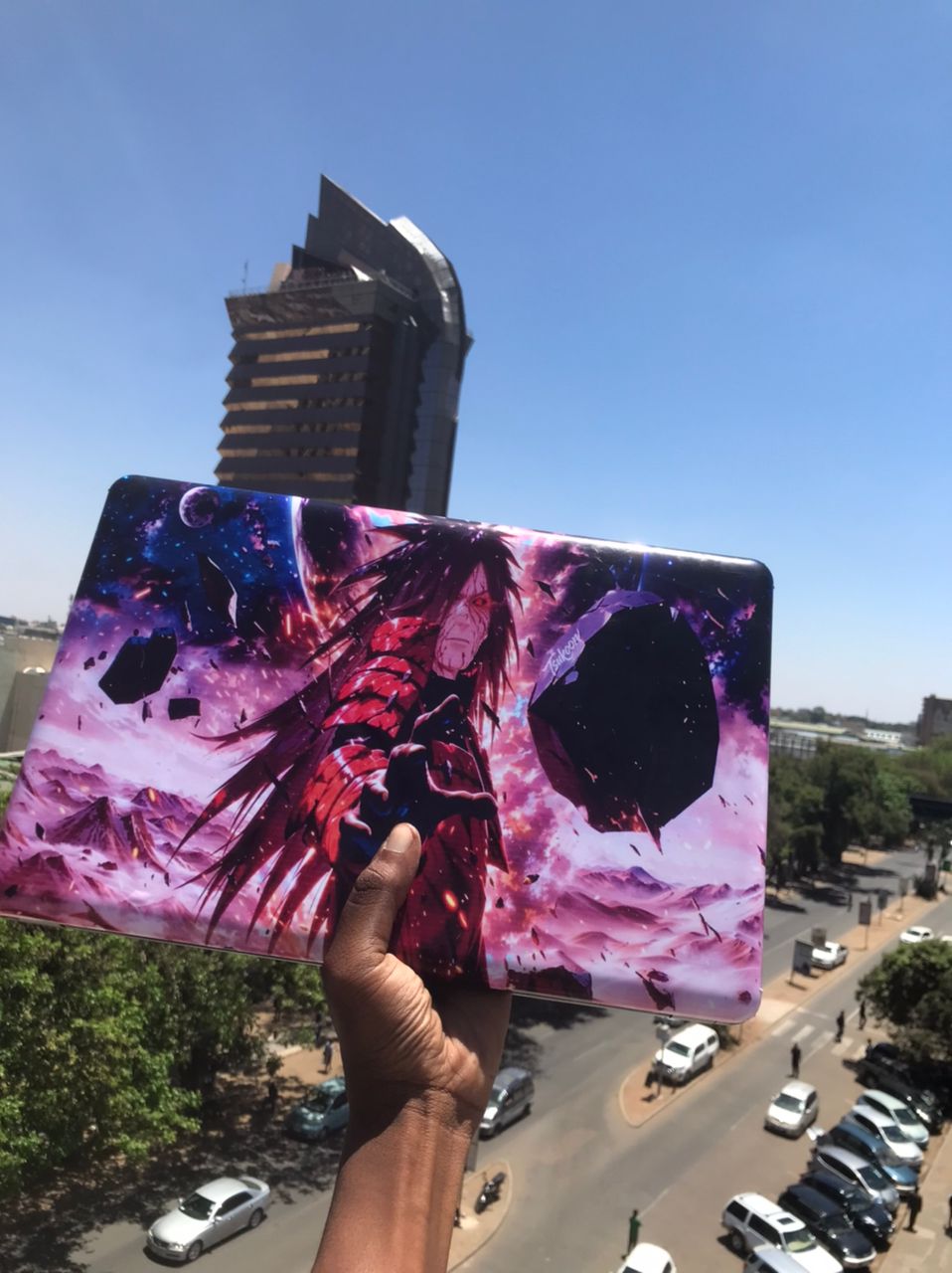 Custom laptop wrap Lusaka Zambia 5