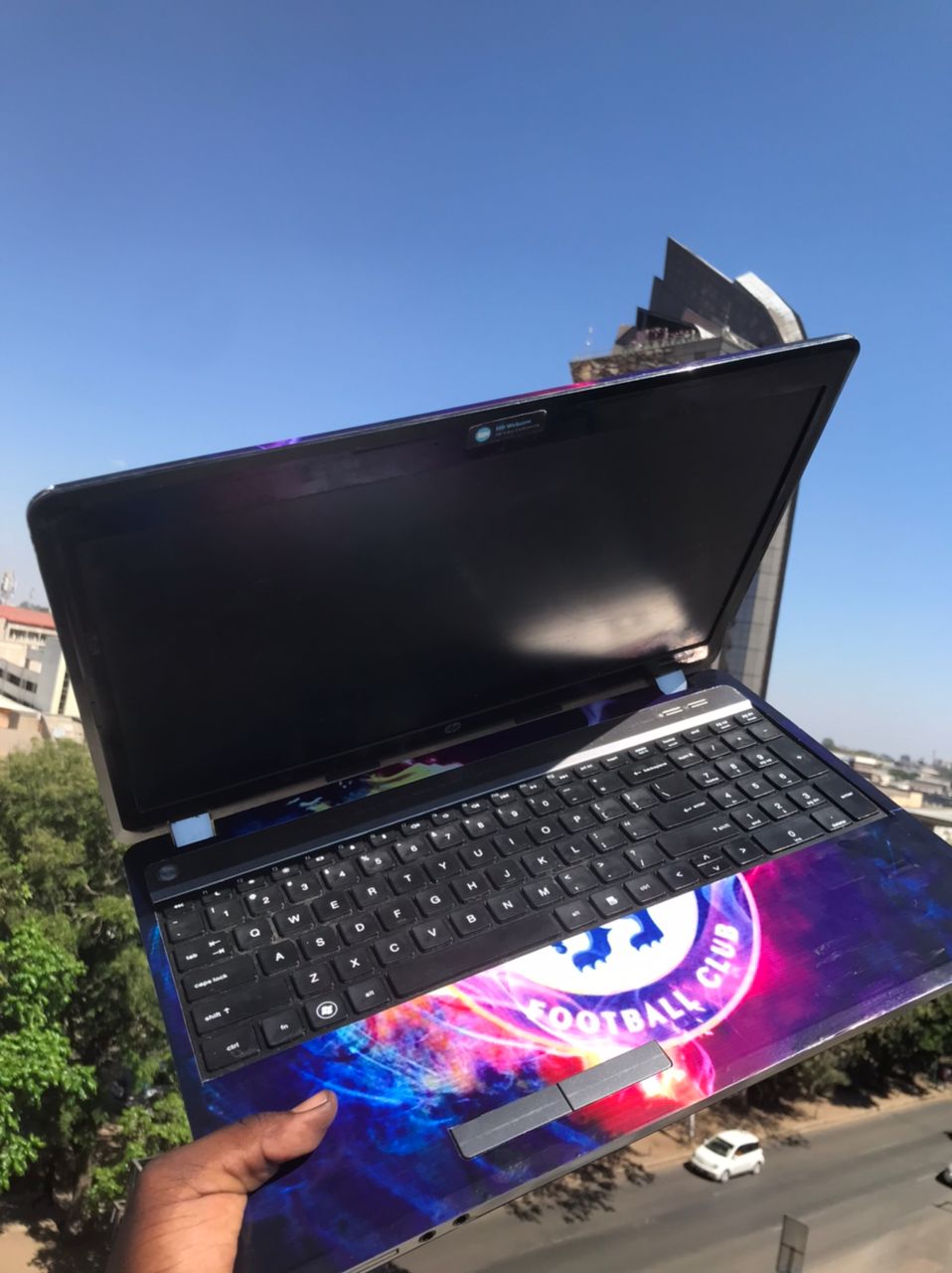 Custom laptop wrap Lusaka Zambia 6