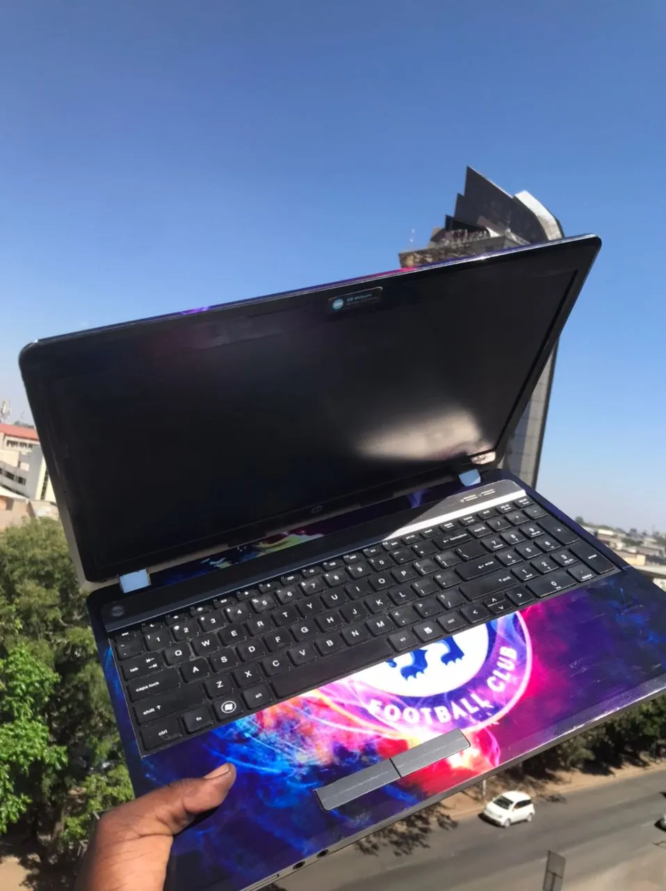 Custom laptop wrap Lusaka Zambia