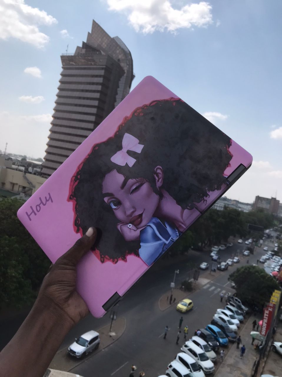 Custom laptop wrap Lusaka Zambia 18